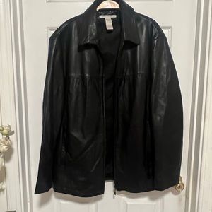 Perry Ellis leather jacket